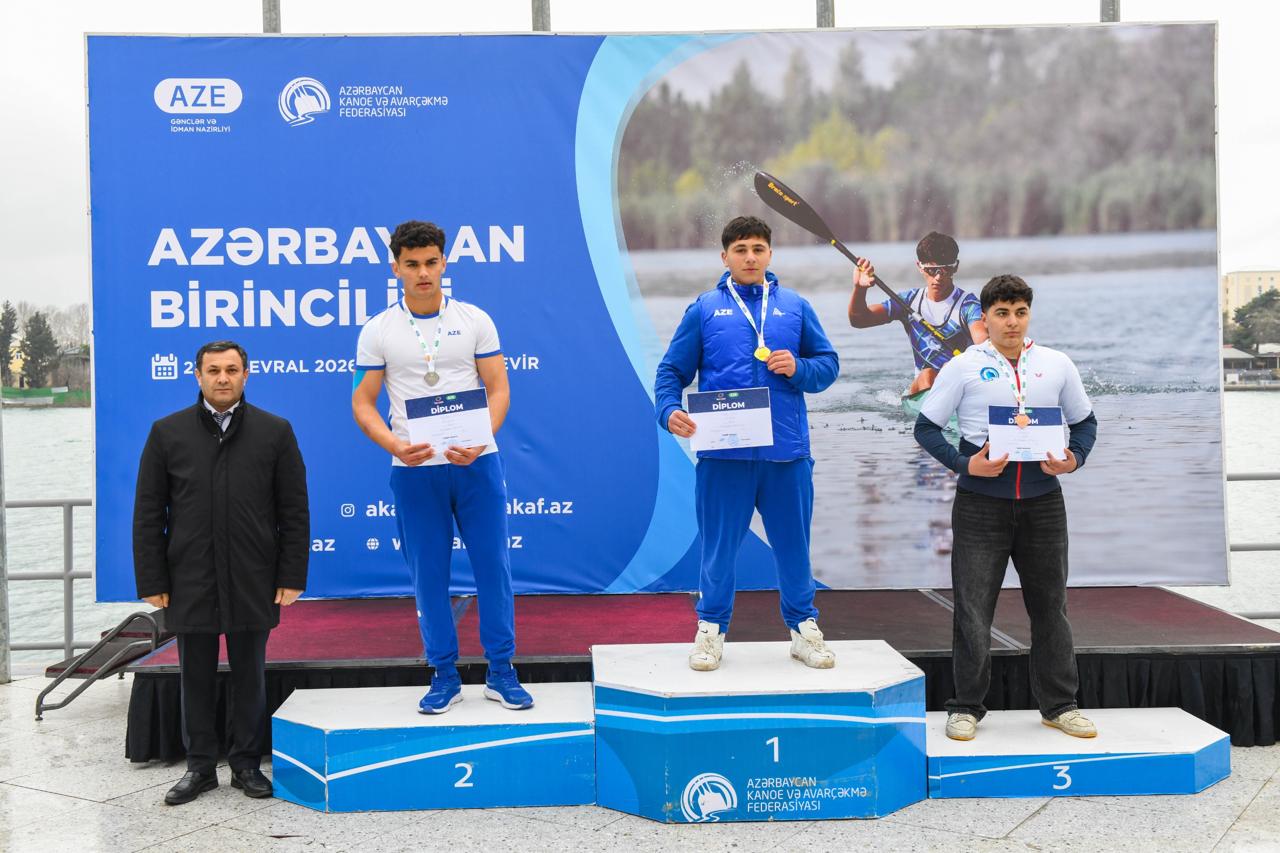 Avarçəkmə və kanoe üzrə Azərbaycan birinciliyi keçirilib